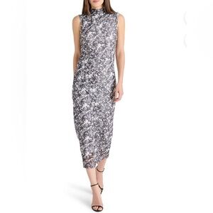 Betsey Johnson Women's Sleeveless Midi Dress